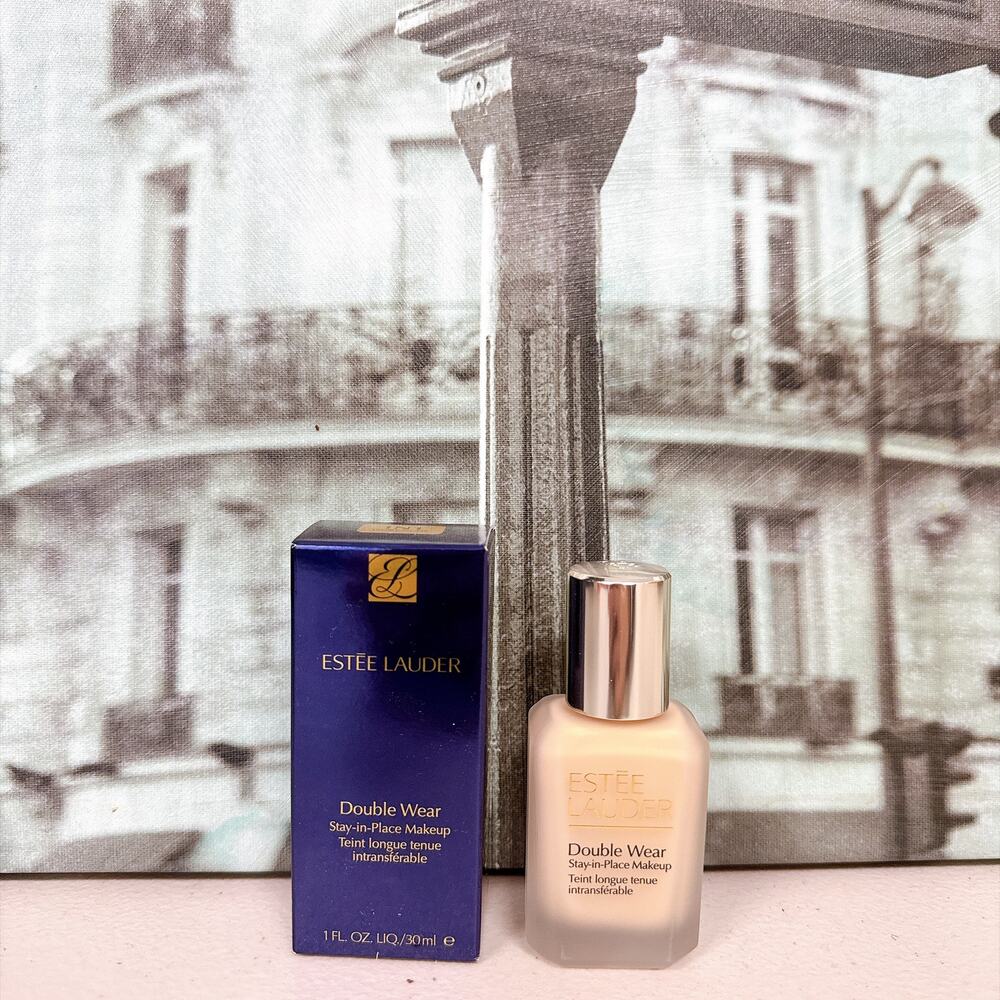 Estee Lauder Double Wear Makeup 1N1 IvoryNude 1oz Full Coverage 24H LongWear
